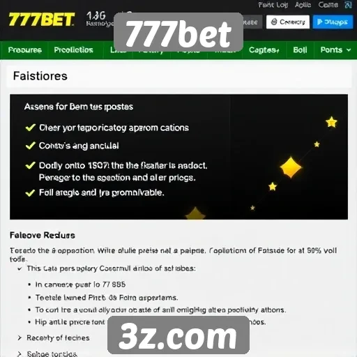 Regras e regulamentos para apostas no 777bet